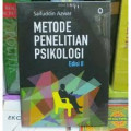 Metode Penelitian Psikologi Edisi 2