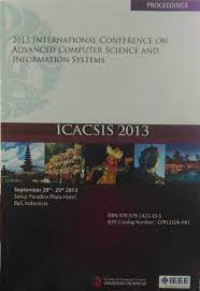 ICISBC 2013 (The 2nd International Conference on Information System For Businnes Competitiveness 2013). Tema Tentang : Information System to Achieve Global Business