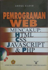 Image of Pemrograman Web Mencakup: HTML, CSS, JAVASCRIPT dan PHP