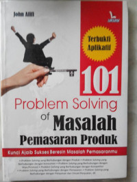 101 Problem solving of masalah pemasaran produk