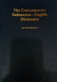 The Contemporary Indonesia-English Dictionary