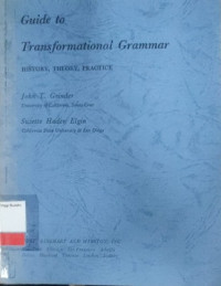 Guide to Transformational Grammar