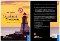 Akuntansi Manajerial (Edisi 14 ) Buku 1