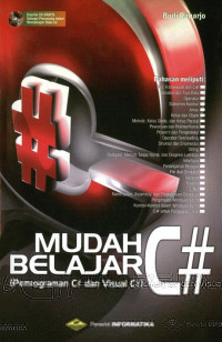 Mudah Belajar C# ( Pemrorgaman C# & Visual C#)