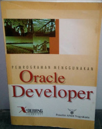 Pemrograman menggunakan Oracle Developer