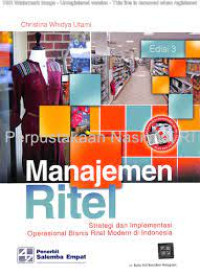 Image of Manajemen Ritel (Strategi dan Implementasi Operasional Bisnis Ritel Modern di Indonesia)