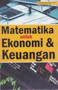 Matematika Ekonomi & Keuangan