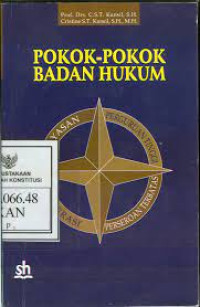 Pokok-POkok Badan Hukum