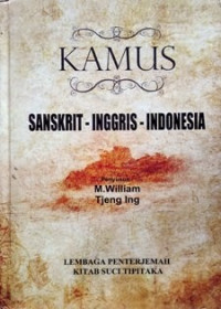 KAMUS Sanskrit - Inggris - Indonesia