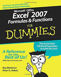 Microsoft Office excel 2007 Formulas & Function for Dummies