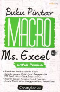 Buku Pintar MACRO Ms. Excel Untuk Pemula