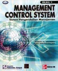 Management Control System: Sistem pengendalian manajemen Buku 1