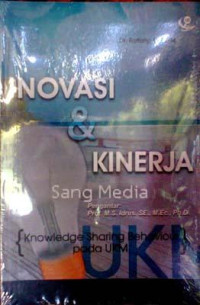 Katalog Inovasi dan Kinerja: Knowledge Sharing Behaviour Pada UKM