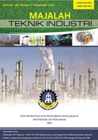 Majalah Teknik Industri Volume 26 No.2 Desember 2018