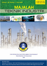 Majalah Teknik Industri Volume 28 No.1 Juni 2020