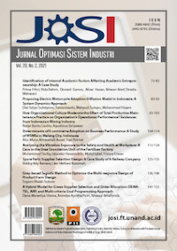 JOSI: Jurnal Optimasi Sistem Industri Volume 20 No. 1 2021