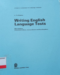 Writing English Language Tests