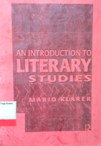 An Introduction To Literary Studies