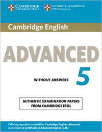 Cambridge English ADVANCED without answers 5