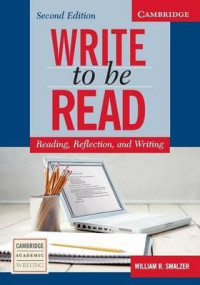 Image of Write to be Read reading, Reflection, and Writing