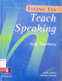 How to teach speaking