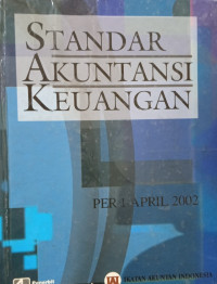 Standar Akuntansi Keuangan