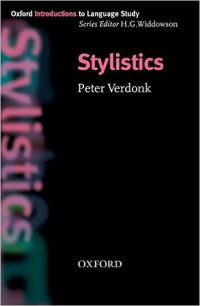 Stylistics (Oxford Introduction to Language Study)