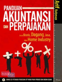 Image of Panduan Akuntansi dan Perpajakan untuk Bisnis, Dagang, Jasa, dan Home Industry