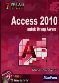 Access 2010 Untuk Orang Awam