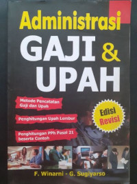 Administrasi Gaji dan Upah