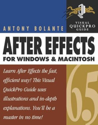 After Effects For Windows & Macintosh