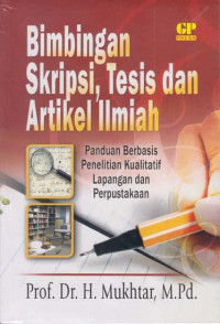 Bimbingan Skripsi, Tesis dan Artikel Ilmiah