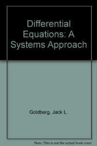 Differential Equations A system Approach