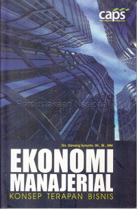 Image of Ekonomi Manajerial