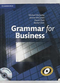 Grammar Of Business