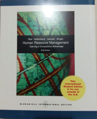 Human Resource Management : Gaining A Competitive advantage