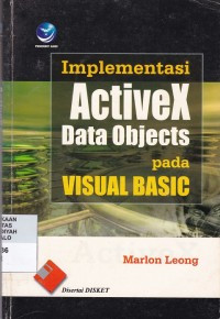 Implementasi  Activex Data Objects pada Visual Basic