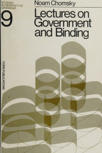 Image of Lectures On Government And Binding : The Pisa Lectures