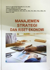 Image of Manajemen Strategi dan Riset Ekonomi