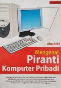 Mengenal Piranti Komputer Pribadi