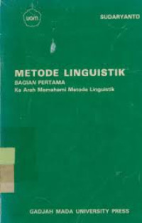 Image of Metode Linguistik