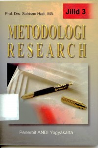 Image of Metodologi Research Jilid 3