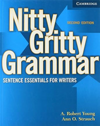 Nitty Gritty Grammar Sentence Essentials for Writers