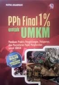 Pph Final 1% Untuk UMKM