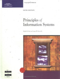 Principles Of Information Systems