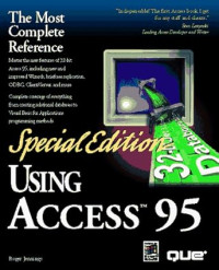 Special Edition using Access 95