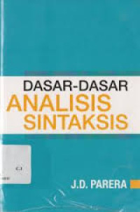 Dasar-Dasar Analisis Sintaksis