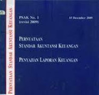 Pernyataan Standart Akuntansi Keuangan PSAK 4 Laporan Keuangan Tersendiri