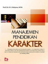 Manajemen Pendidikan Karakter