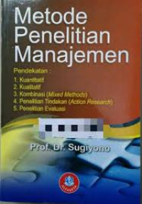 Image of Metode Penelitian Manajemen